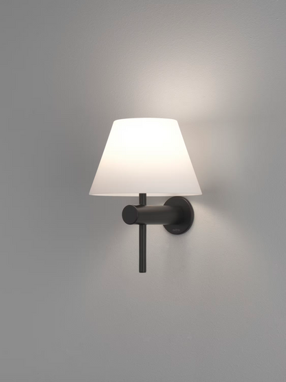 Roma Opal Glass Bathroom Wall Light