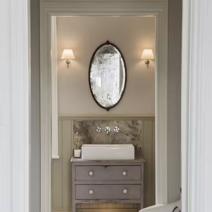Roma Opal Glass Bathroom Wall Light