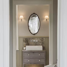 Roma Opal Glass Bathroom Wall Light