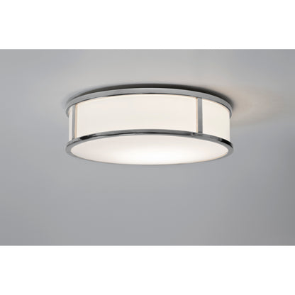Mashiko 300 Large Round Opal Glass Ceiling Light