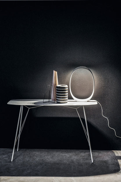Anisha Piccola White LED Table Lamp