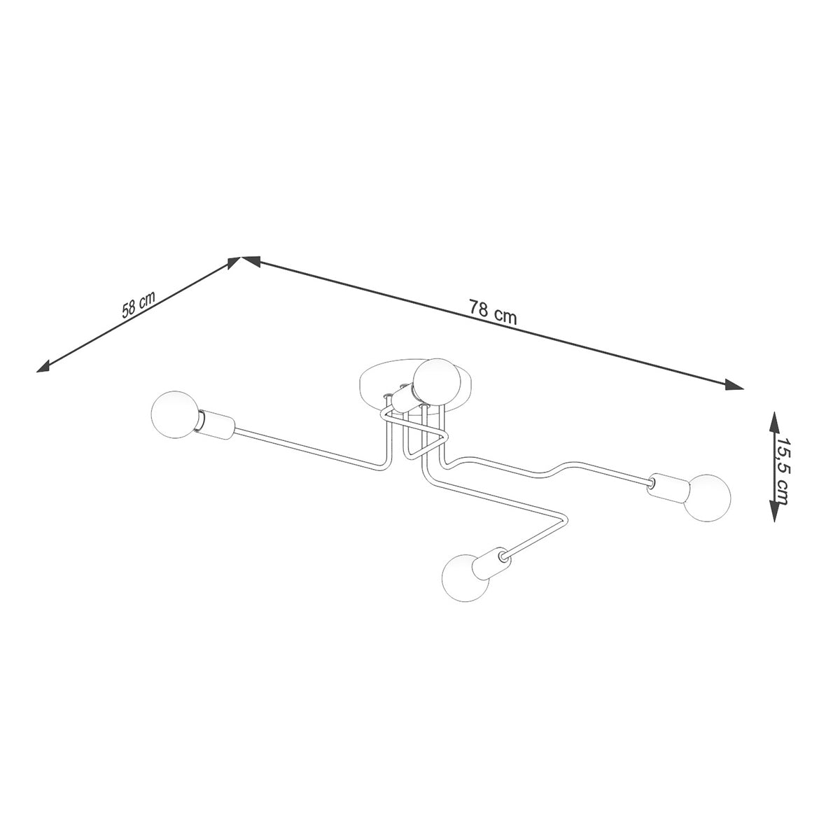 Sollux Vector Chandelier