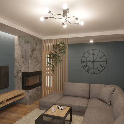 Vector 6 Chandelier