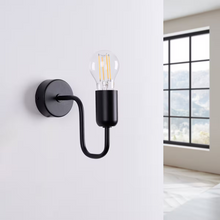 Vector Wall Light in Black