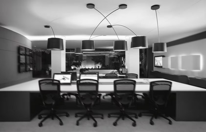Twiggy LED Ceiling Light with Thin & Flexible Arched Line