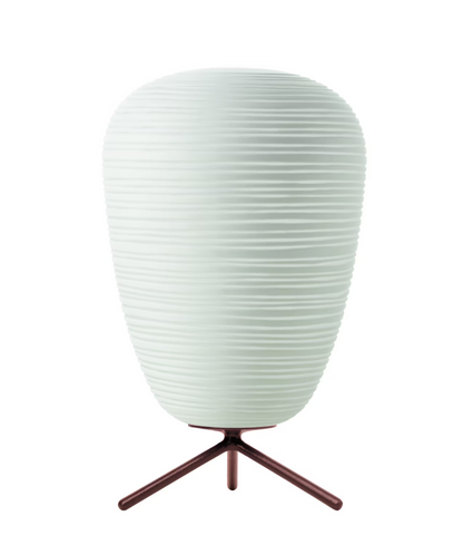 Rituals 1 Dimmer Satin Glass Table Lamp with Coated Metal