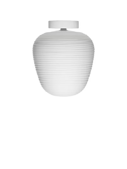 Rituals 3 Blown Glass Ceiling Light with Lacquered Metal