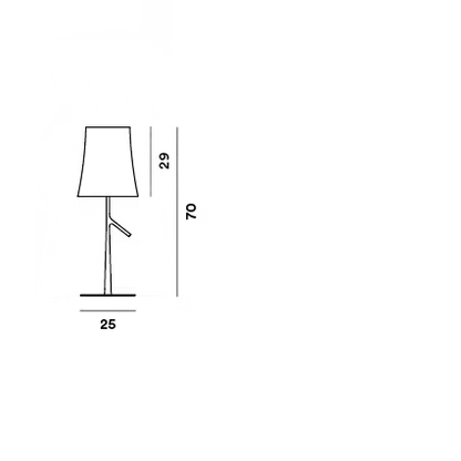 Birdie Grande On/Off Table Lamp