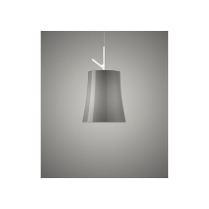 Birdie Piccola Single Pendant with Polycarbonate & Metallized steel