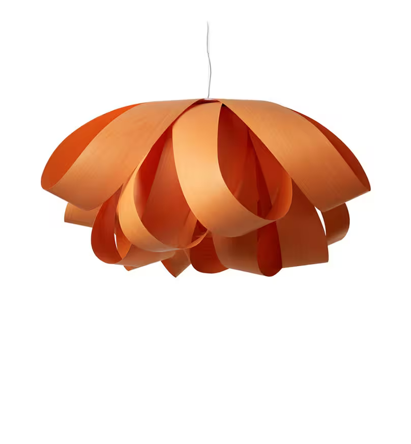 Agatha Large Pendant with Elegant Interlacing Whorls