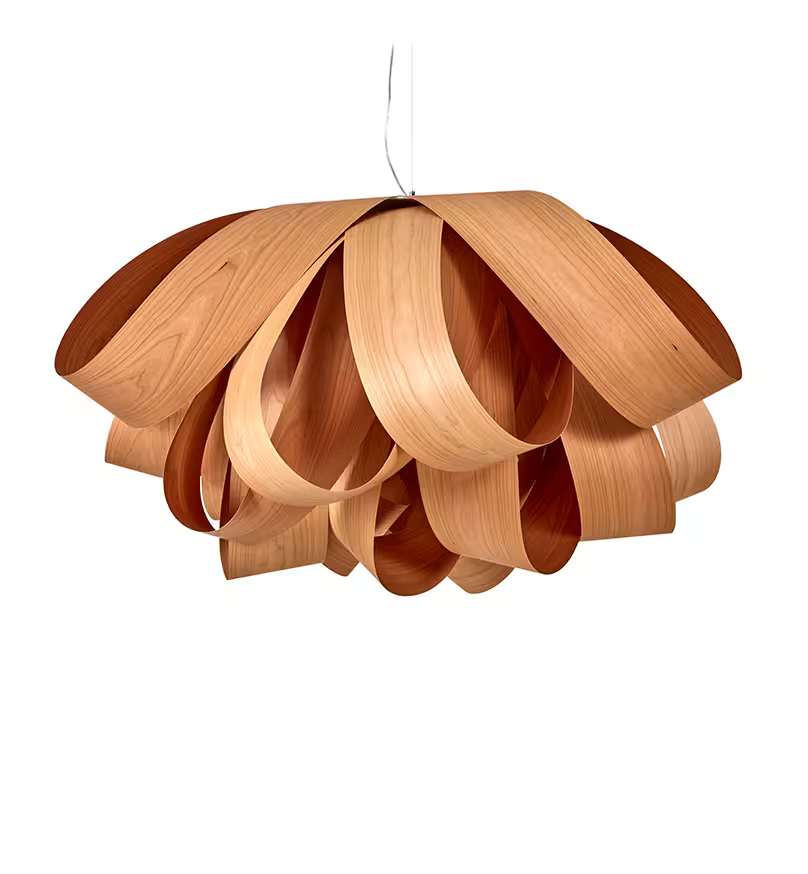 Agatha Large Pendant with Elegant Interlacing Whorls