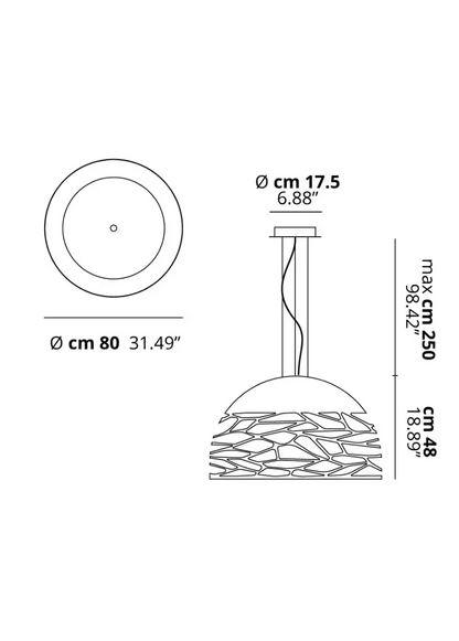 Kelly Dome 80 Large Pendant