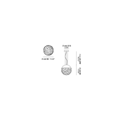 Kelly Sphere 50 Medium Pendant