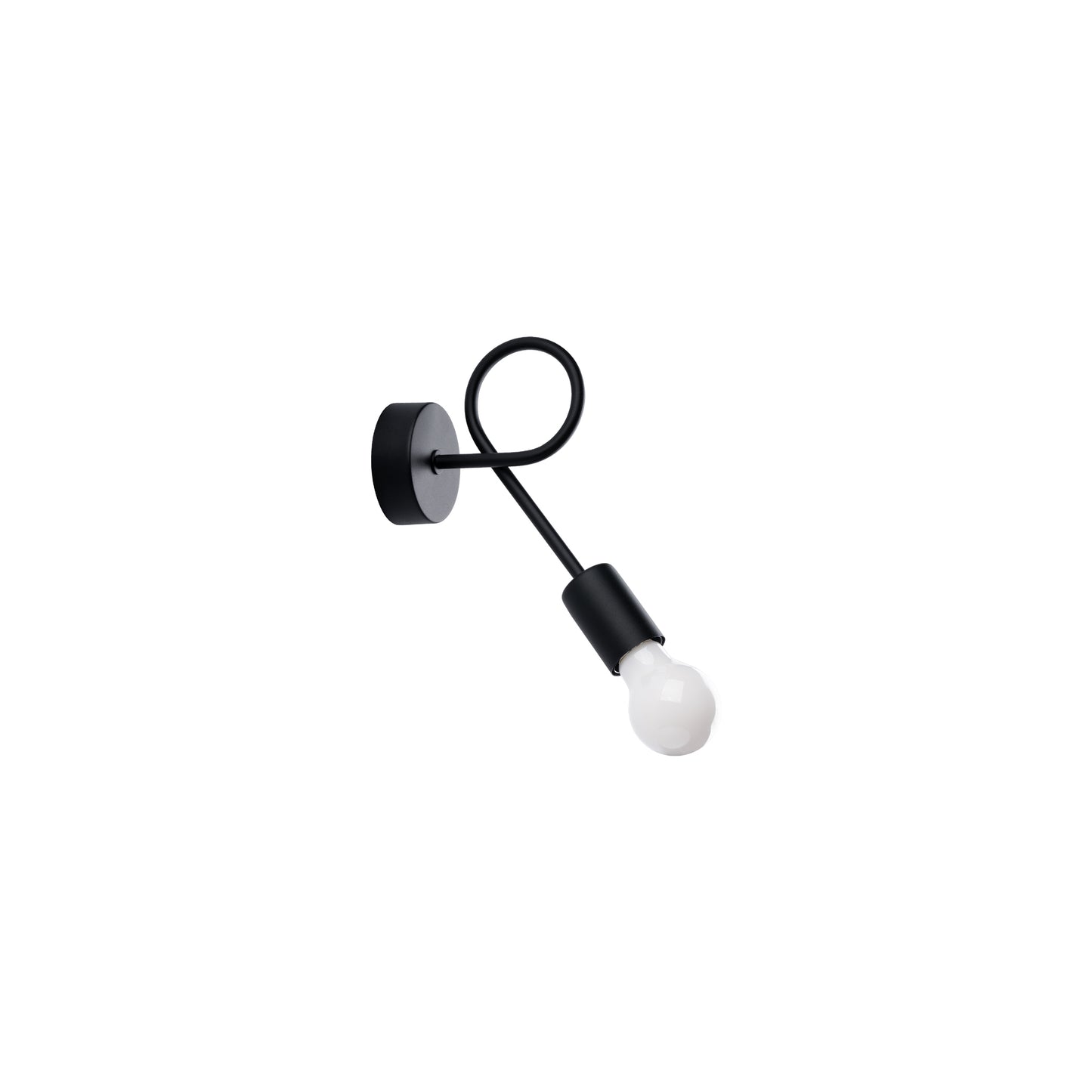 Levar Wall Light in Black