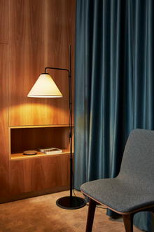 FuniculÃ­ Fabric Adjustable Floor Lamp