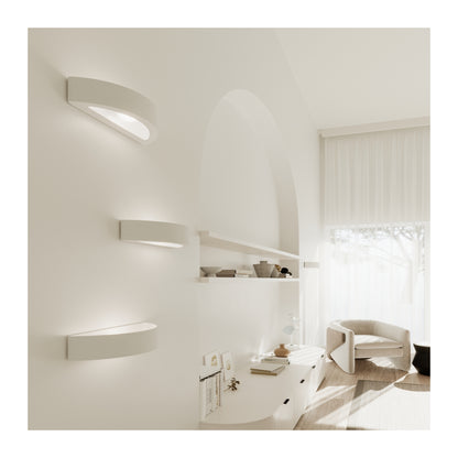 Atena 30 Wall Light in White