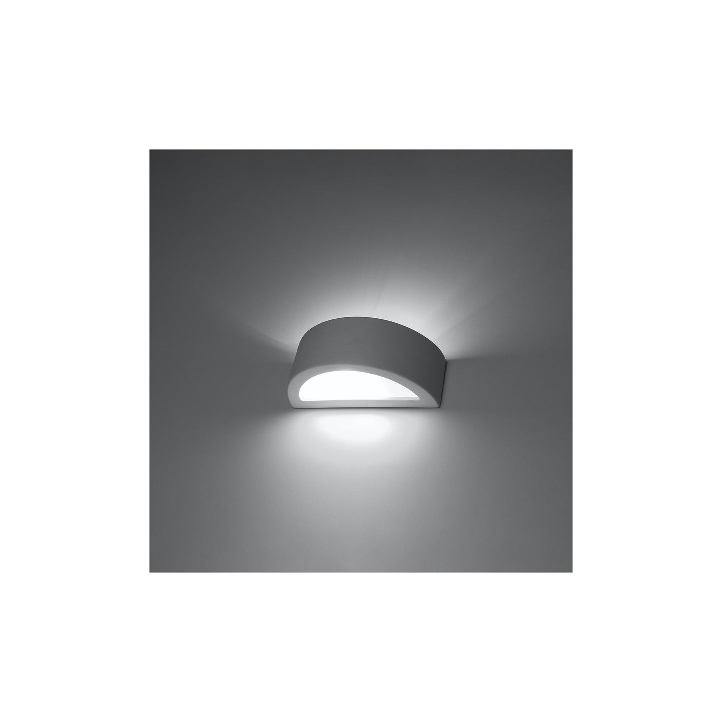 Atena 30 Wall Light in White