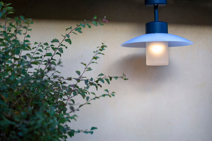Aubanne Frosted Glass Ceiling Light with Flexible Polycarbonate Reflector