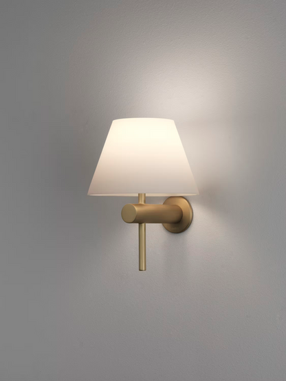 Roma Opal Glass Bathroom Wall Light