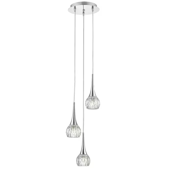 Lyall Three-Light Cluster Pendant