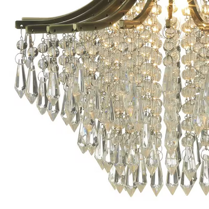 Suri Single Clear Beads Crystal Pendant
