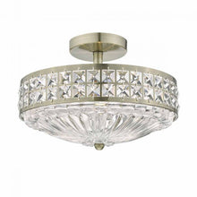 Dar Olona 3-Light Semi-Flush Mount