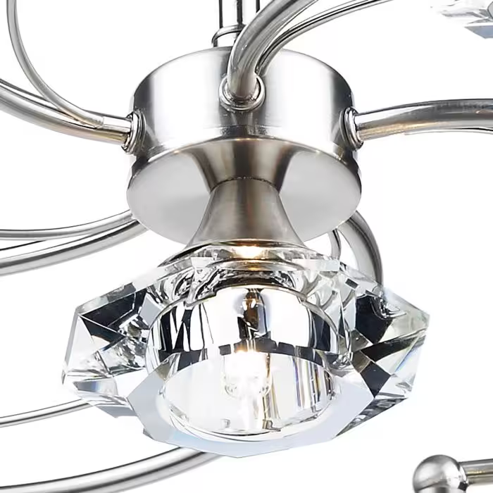 Luther 6-Light Semi Flush