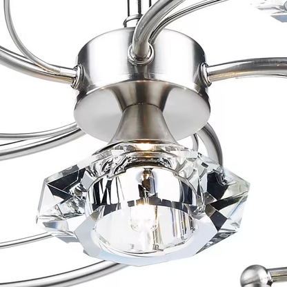 Luther 6-Light Semi Flush