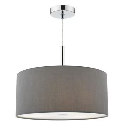 Ronda 3-Light 40cm Drum Pendant