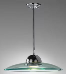 Hemisphere Single Glass Pendant