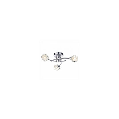 Seattle 3-Light Semi Flush Mount