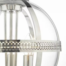 Vanessa Three-Light Clear Glass Pendant