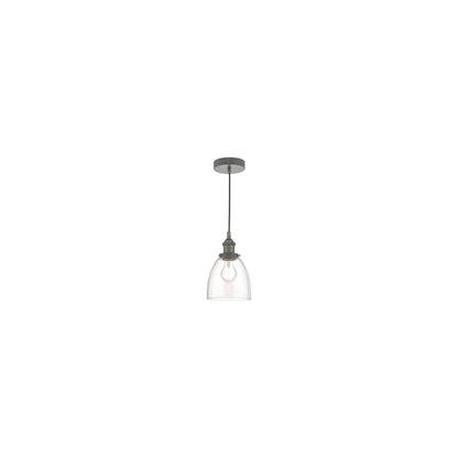 Arvin 1-Light Pendant in Antique Chrome
