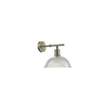 Dara Wall Light Antique Brass & Glass