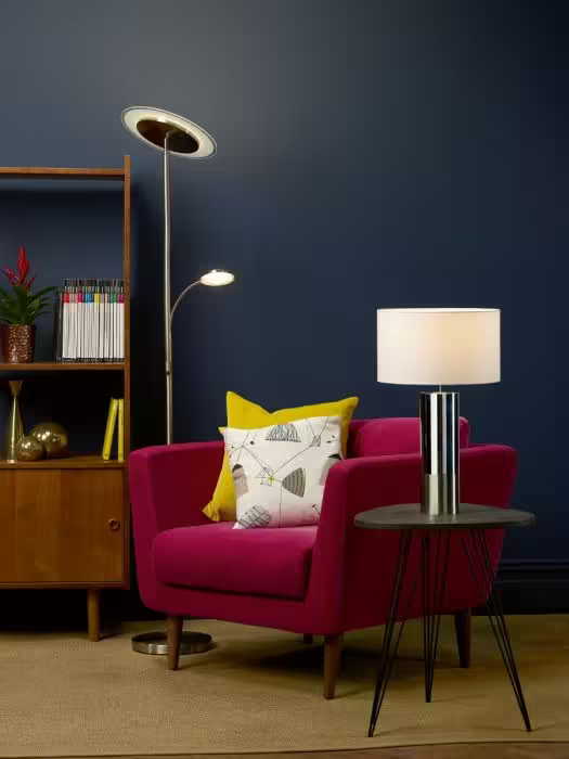 Ingleby Table Lamp Polished Chrome
