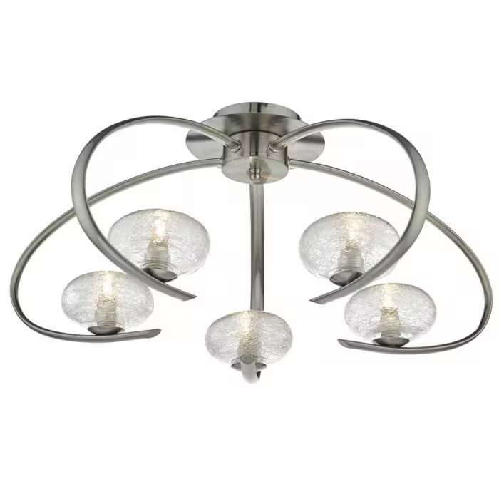 Leighton 5-Light Semi Flush
