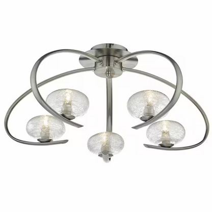 Leighton 5-Light Semi Flush