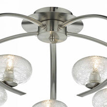 Dar Leighton Semi-Flush Ceiling Light