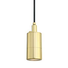 Ennis Brass Spot Pendant