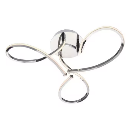 Killian 3-Light Semi Flush