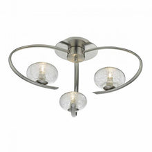 Dar Leighton Semi-Flush Ceiling Light