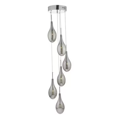 Seta 6-Light Cluster Pendant