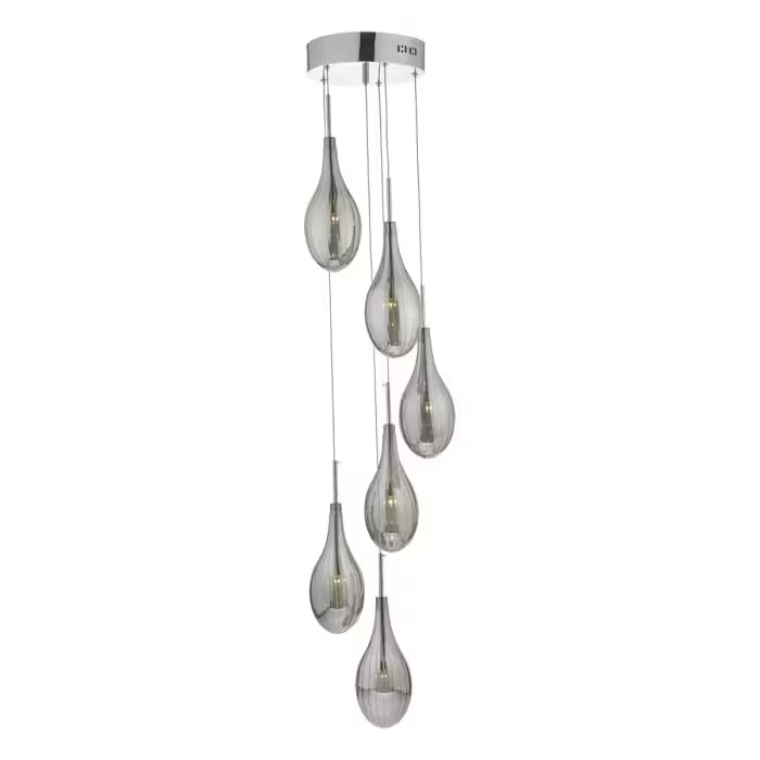 Seta 6-Light Cluster Pendant