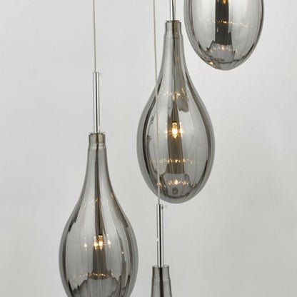 Dar Seta 6-Light Cluster Pendant