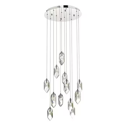 Crystal 12-Light Cluster Pendant