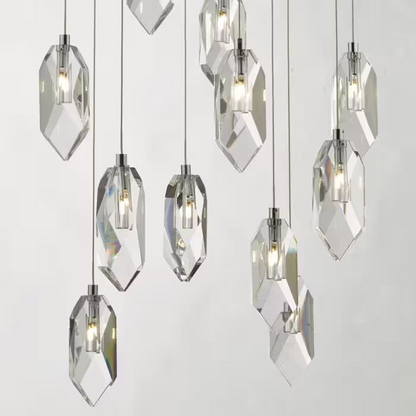 Crystal 12-Light Cluster Pendant