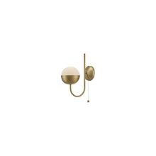 Andre Wall Light in Aged Brass