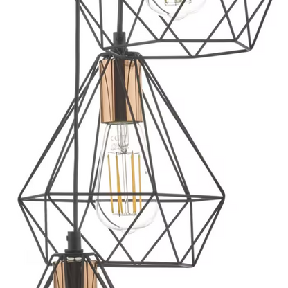 Deyon 3-Light Cluster Pendant