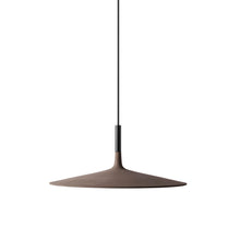Aplomb Large LED Pendant with Concrete, Aluminium & Polycarbonate