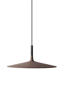 Aplomb Large LED Pendant with Concrete, Aluminium & Polycarbonate